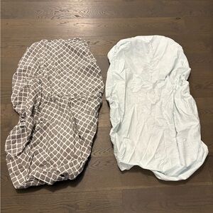 Kushies baby crib sheets EUC retail $35 each